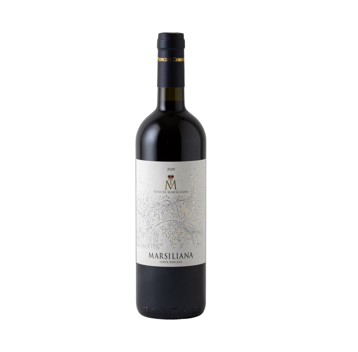 Principe Corsini Le Corti Marsiliana Cabernet Sauvignon Merlot Petit Verdot IGT 2015 (750ML)